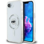 Karl Lagerfeld - Iml Magsafe - Iphone 16e - White Karl`s Head - (KLHMPSE4HLSKIH)