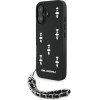 Karl Lagerfeld - Saffiano - Iphone 16 - Crystals & Charm - (KLHCP16SPSADJSK)