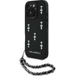 Karl Lagerfeld - Saffiano - Iphone 16 Pro - Crystals & Charm - (KLHCP16LPSADJSK)