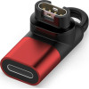 Beline Adapter Lightning for Charging Garmin Watches red