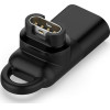 Beline Adapter USB-C for Charging Garmin Watches black
