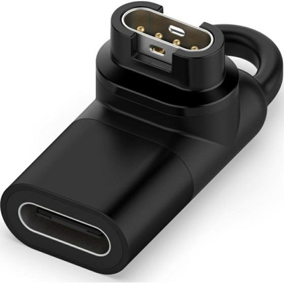 Beline Adapter USB-C for Charging Garmin Watches black