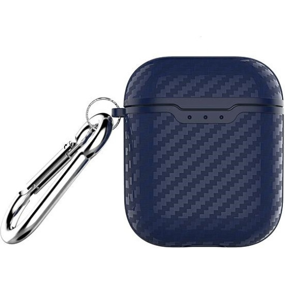 Beline AirPods Carbon Cover Air Pods 1/2niebieski /blue