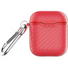 Beline AirPods Carbon Cover Air Pods 1/2czerwony /red