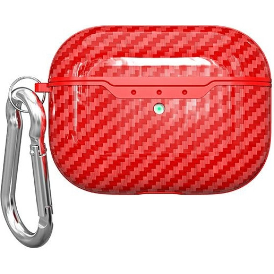 Beline AirPods Carbon Cover Air Pods 3czerwony /red