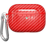 Beline AirPods Carbon Cover Air Pods Proczerwony /red