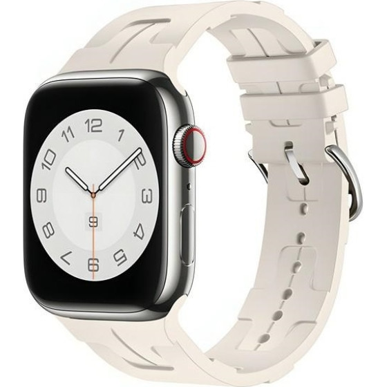 Beline Apple Watch Silicone Ultra Strap 38/40/41mm Beige/Starlight Box