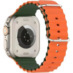 Beline Apple Watch Silicone Waves Strap38/40/41mm Green-Orange Box