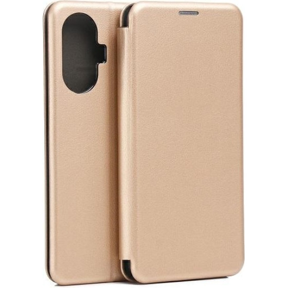Beline Book Magnetic Case for Realme C55 gold/gold