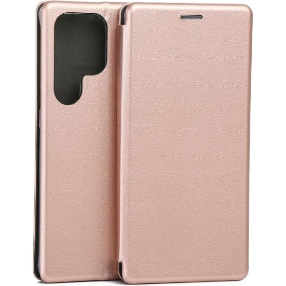 Beline Book Magnetic Case Samsung S25 Ultra Rose Gold