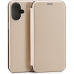 Beline Book Magnetic iPhone 16 Plus 6.7'' Case Gold