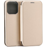 Beline Book Magnetic iPhone 16 Pro 6.3'' Case Gold/Gold