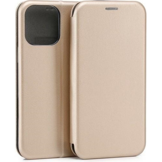 Beline Book Magnetic iPhone 16 ProMax 6.9'' Case Gold/Gold