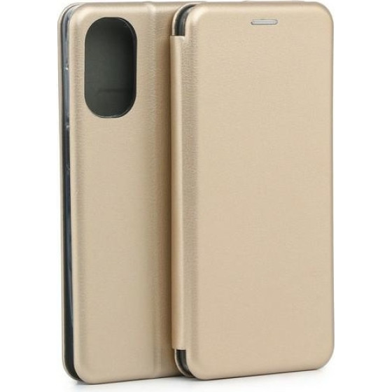 Beline Book Magnetic Moto G52 Case Gold