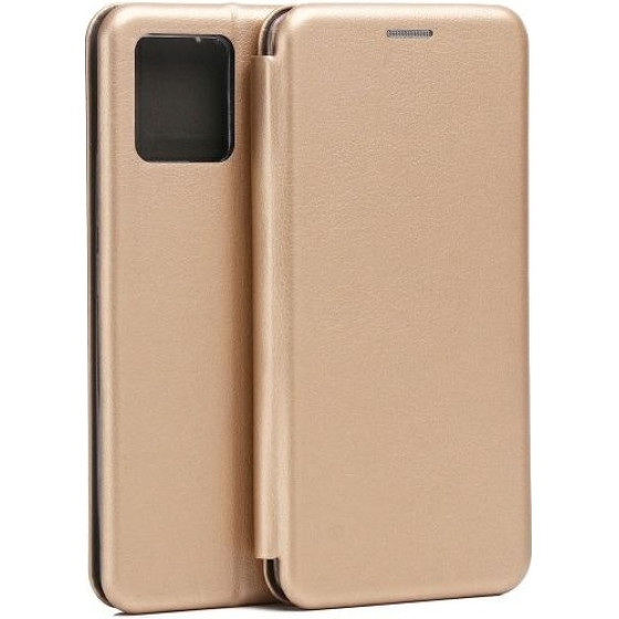 Beline Book Magnetic Moto G72 5g Case Gold