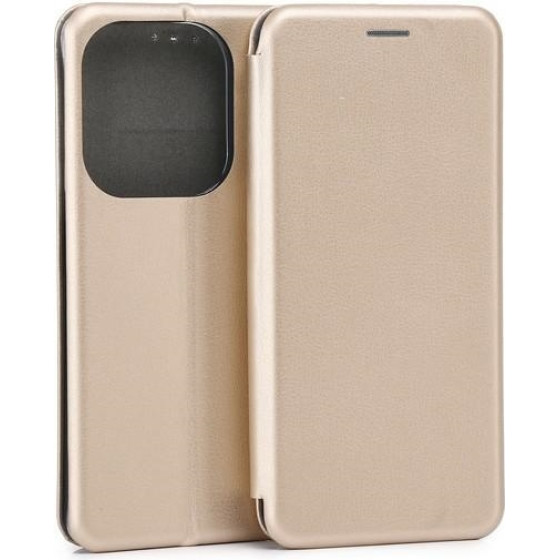 Beline Book Magnetic Tecno Spark Go2024 case gold/gold