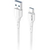Beline Cable 25W USB-A/USB-C 1m white - (BLNCWC01)