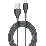 Beline Cable 25W USB-A/USB-C 2m black - (BLNCBC02)