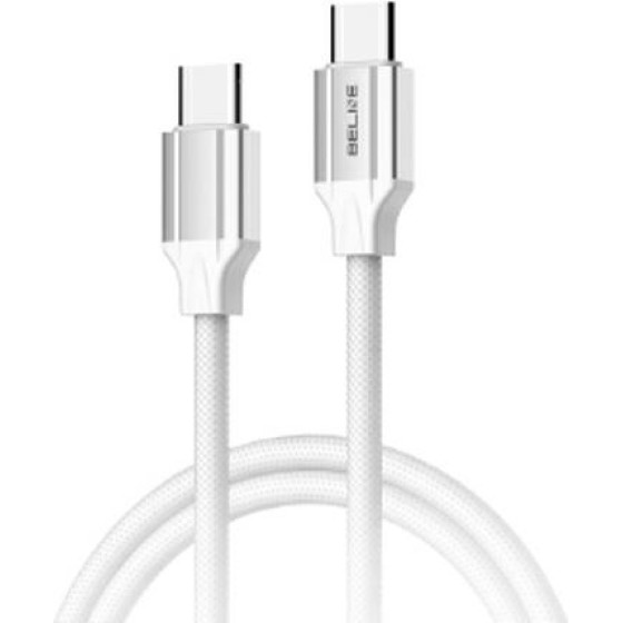 Beline Cable 65W USB-C/USB-C 1m white - (BLNCWC03)