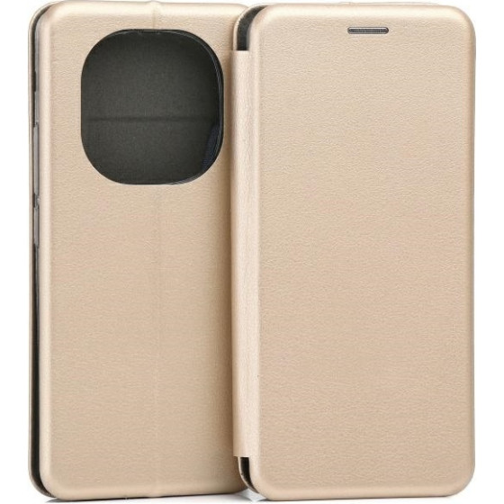 Beline Case Book Magnetic Redmi Note 14 Pro 5G gold