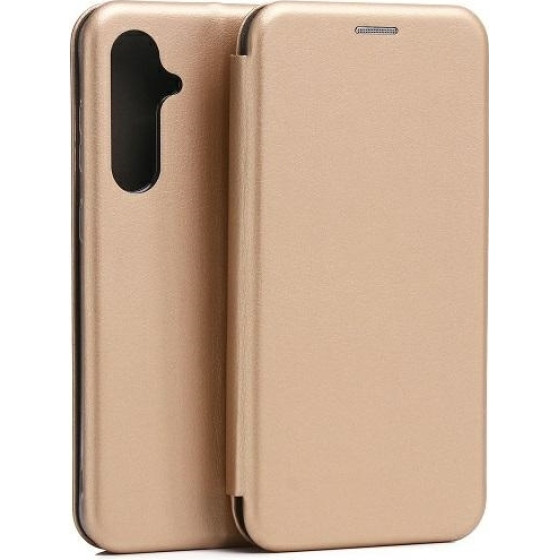 Beline Case Book Magnetic Samsung S23 FES711 gold/gold