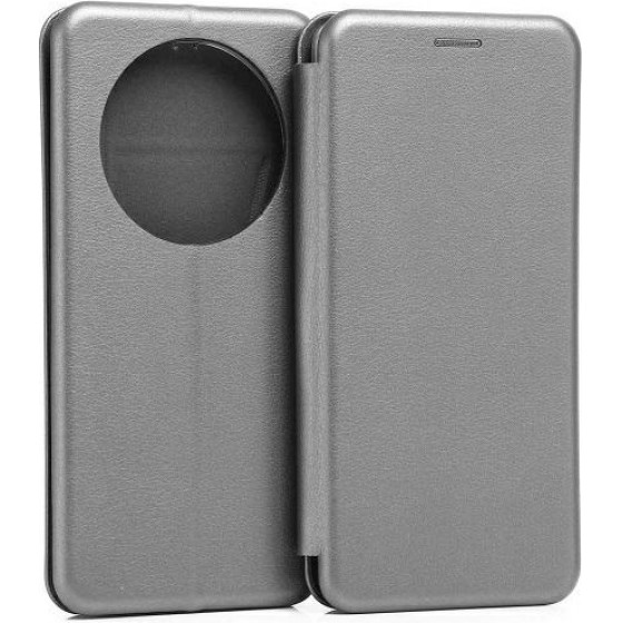 Beline Etui Book Magnetic Honor Magic5Pro stalowy/steel