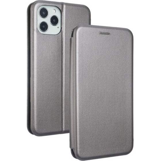 Beline Etui Book Magnetic iPhone 12/12Pro 6,1'' stalowy/steel