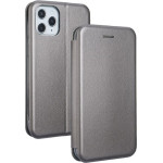 Beline Etui Book Magnetic iPhone 12mini stalowy/steel