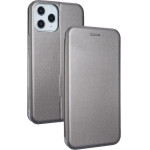 Beline Etui Book Magnetic iPhone 12Pro Max 6,7'' stalowy/steel