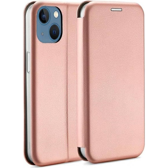 Beline Etui Book Magnetic iPhone 14 Plus6,7'' rozowo zloty/rose gold