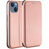 Beline Etui Book Magnetic iPhone 15 6.1''rozowo zloty/rose gold