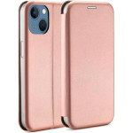 Beline Etui Book Magnetic iPhone 15 6.1''rozowo zloty/rose gold
