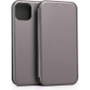 Beline Etui Book Magnetic iPhone 15 6.1''stalowy/steel