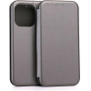 Beline Etui Book Magnetic iPhone 15 Pro6,1'' stalowy/steel