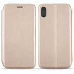 Beline Etui Book Magnetic iPhone Xs Maxrozowo-zloty/rosegold