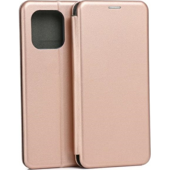 Beline Etui Book Magnetic Moto G15 rozowo-zloty/rosegold
