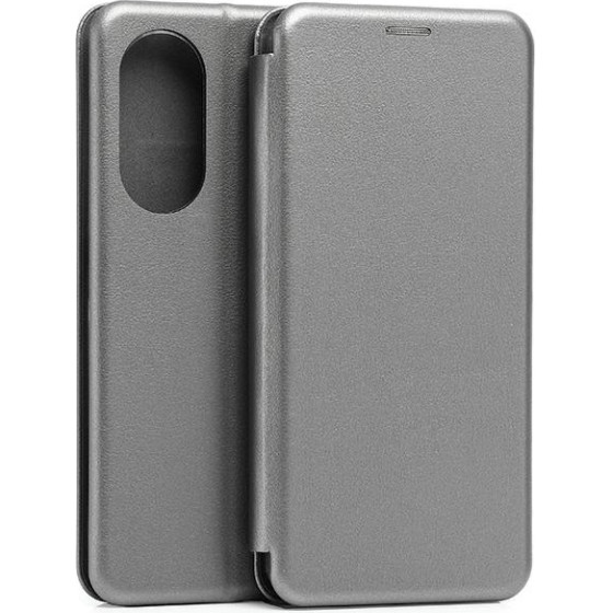 Beline Etui Book Magnetic Oppo A98stalowy/steel
