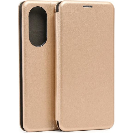 Beline Etui Book Magnetic Oppo A98zloty/gold