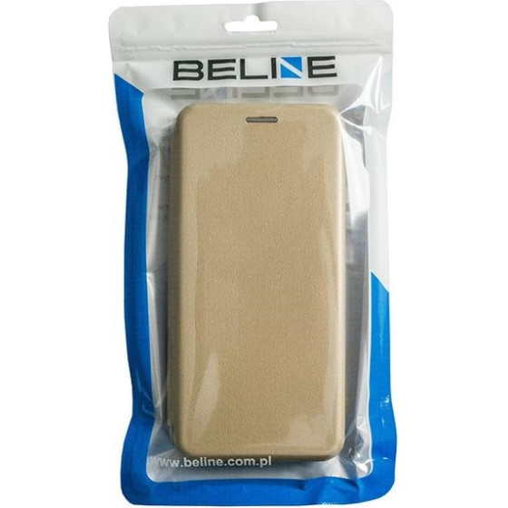Beline Etui Book Magnetic Redmi 9Azloty/gold