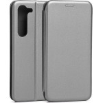 Beline Etui Book Magnetic Sam S23+S916 stalowy/steel