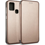 Beline Etui Book Magnetic Samsung A21sA217 rozowo-zloty/rose gold