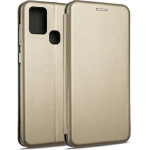 Beline Etui Book Magnetic Samsung A21sA217 zloty/gold