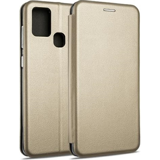 Beline Etui Book Magnetic Samsung A21sA217 zloty/gold