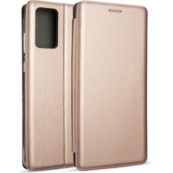 Beline Etui Book Magnetic Samsung Note20 N980 rozowo-zloty/rose gold