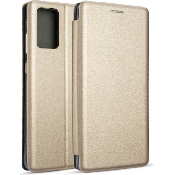 Beline Etui Book Magnetic Samsung Note20 N980 zloty/gold