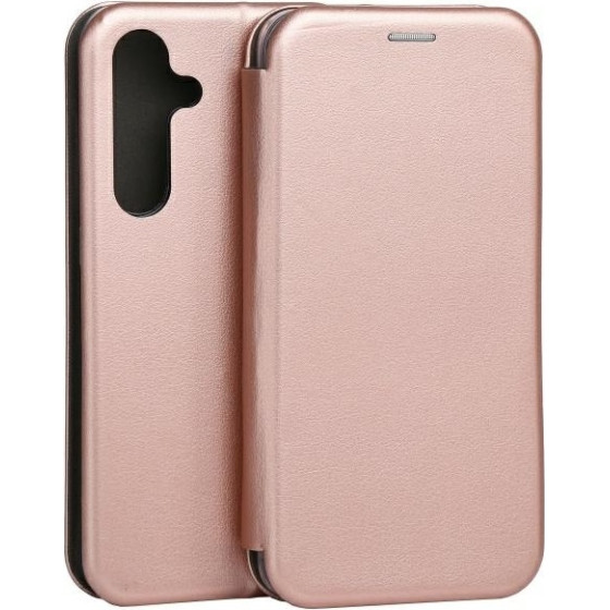 Beline Etui Book Magnetic Samsung S24 FErozowo-zloty/rose gold