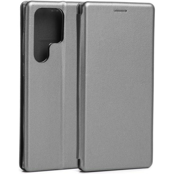 Beline Etui Book Magnetic Samsung S23Ultra S918 stalowy/steel