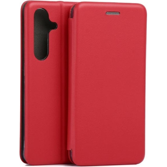 Beline Etui Book Magnetic Samsung S25 czerwony/red