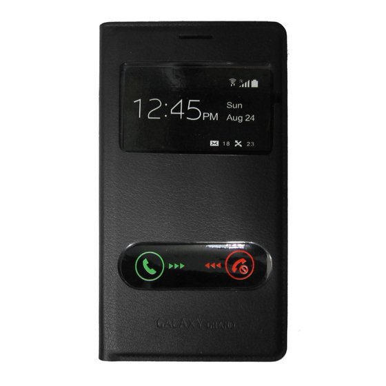���� ICASE WINDOW SAMSUNG GALAXY GRAND 9082 FLIP �����