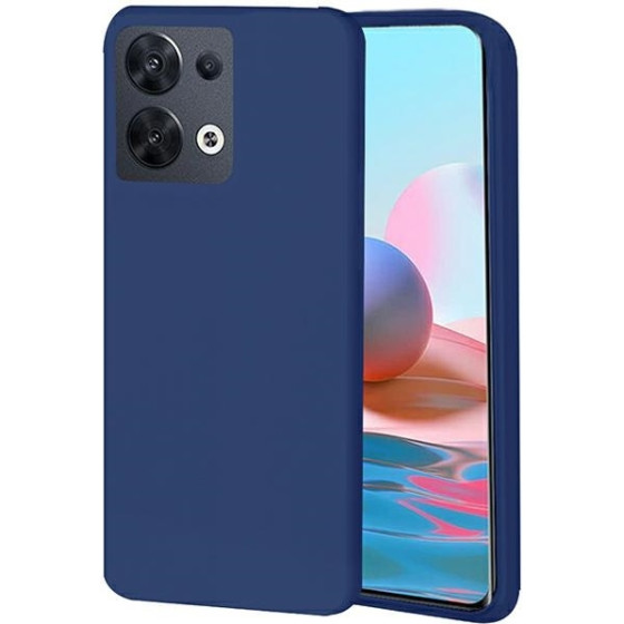 Beline Etui Candy Oppo Reno 8granatowy/navy